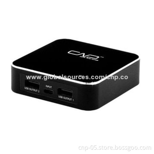 6,600mAh power bank with digital display function mobile charger